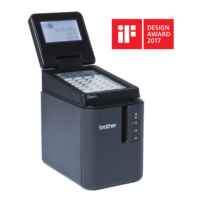 Brother Etiquetadora P-Touch P950NW, Transferencia Térmica, 360x360 DPI, Inalámbrico y Cableado, Negro