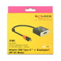DeLOCK Adaptador USB Tipo-C™ a DisplayPort 8K 60 Hz 63312
