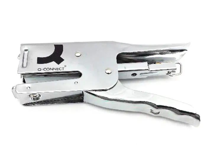 Q-connect Grapadora de Tenaza, Capacidad 50 Hojas, usa Grapas 22/6 24/6 24/8 26/6 26/8 Q-connect Grapadora de Tenaza, Capacidad 50 Hojas, usa Grapas 22/6 24/6 24/8 26/6 26/8