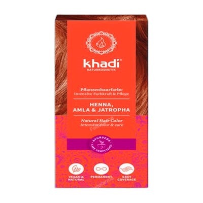 Khadi Henna Natural Con Amla Y Jatropha 100Gr Khadi Henna Natural Con Amla Y Jatropha 100Gr