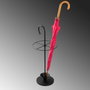Aberto Design Paragüero 002 Metal Negro 27x27x65 cm