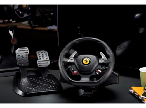 Mando Gaming Inalámbrico Thrustmaster T80 Ferrari 488 GTB Edition Negro PlayStation 4