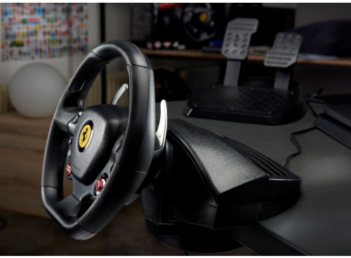 Mando Gaming Inalámbrico Thrustmaster T80 Ferrari 488 GTB Edition Negro PlayStation 4