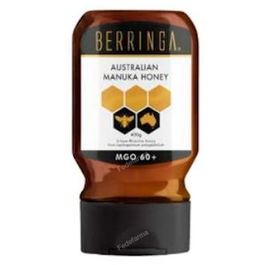 BERRINGA Miel De Manuka 60Mgo 400Gr. Miel Bioactiva Natural De Australia