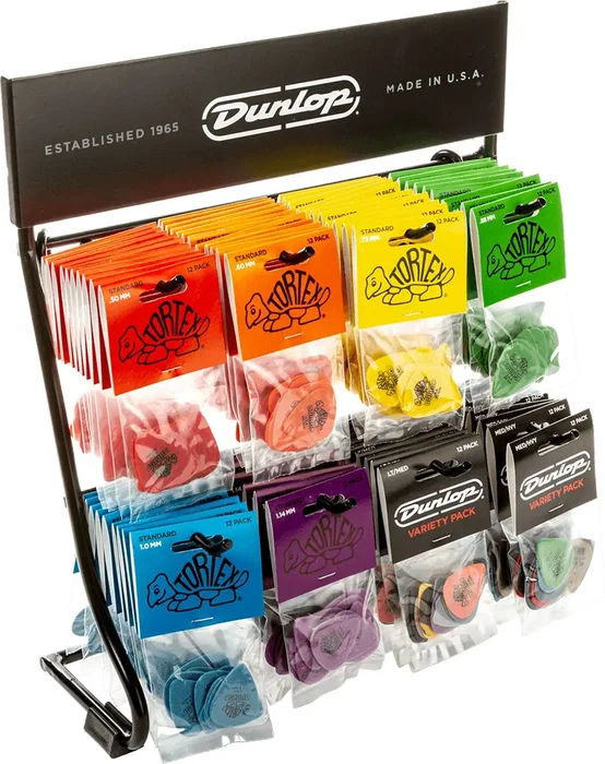 Dunlop Display Vertical 72 Ud. Púas Tortex Dunlop