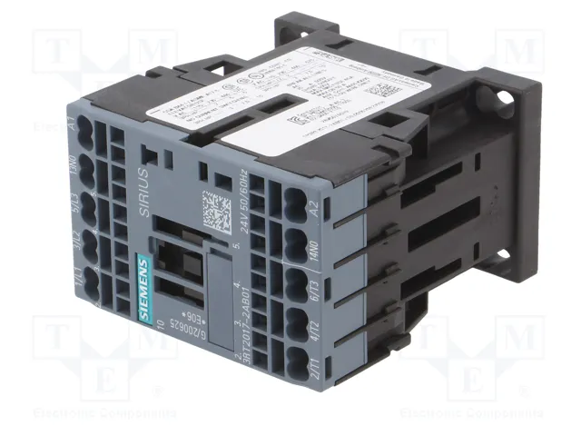 SIEMENS 3RT2017-2AB01 Contactor 3-polar 12A 24VAC SIEMENS 3RT2017-2AB01 Contactor 3-polar 12A 24VAC
