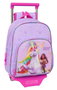 Safta Mochila Escolar 609+Carro 705 Unicorn Academy 28x34x10 cm