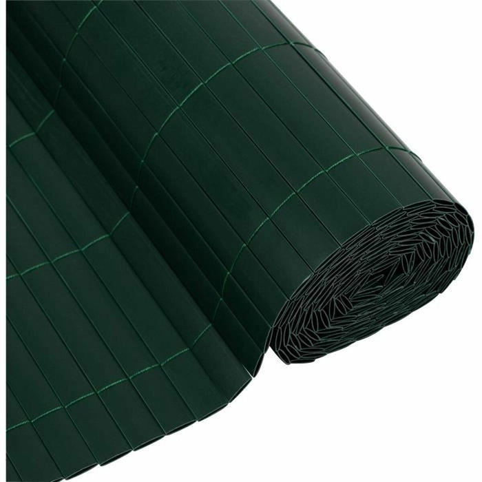 Nature Pantalla de caña de PVC de doble cara Verde 1 x 3 m Nature Pantalla de caña de PVC de doble cara Verde 1 x 3 m
