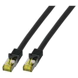 EFB Elektronik MK7001.1,5B Cable de Red Cat6a S/FTP 1,5m Negro