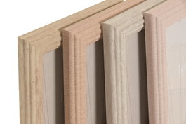 DKD Home Decor Marco Foto 13x18 Scandi Blanco Beige 18.5 x 23.6 x 1.7 cm (12 Unidades)