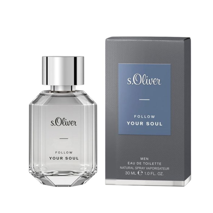 S. Oliver Follow Your Soul Agua de Tocador para hombres 30 ml