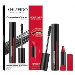 Shiseido Mascaraink Controlled Chaos 01 + Set Máscara de Pestañas