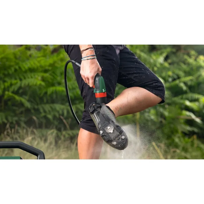 Bosch Fontus 18V-6 Hidrolimpiadora Inalámbrica 18V para Bicicletas - Incluye Batería 2.0Ah AL1820, Cargador y Depósito de 6 Litros - Ref BOS4059952686325