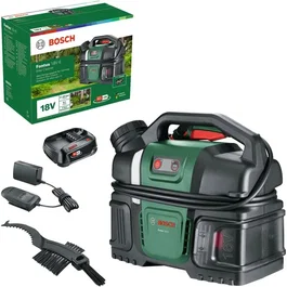 Bosch Fontus 18V-6 Hidrolimpiadora Inalámbrica 18V para Bicicletas - Incluye Batería 2.0Ah AL1820, Cargador y Depósito de 6 Litros - Ref BOS4059952686325