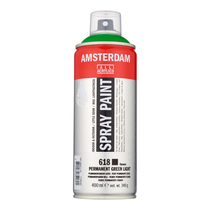 Amsterdam Spraypaint Verde Permanente Claro 618 Amsterdam Spraypaint Verde Permanente Claro 618