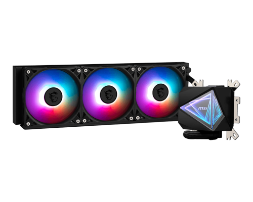 MSI MAG CORELIQUID I360 Sistema de Refrigeración Líquida Todo en Uno para PC con Ventilador de 12 cm y Referencia 306-7ZW8A11-C24 Negro