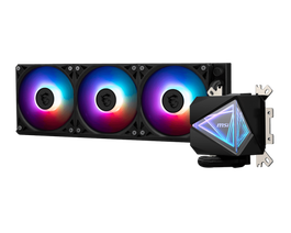 MSI MAG CORELIQUID I360 Sistema de Refrigeración Líquida Todo en Uno para PC con Ventilador de 12 cm y Referencia 306-7ZW8A11-C24 Negro