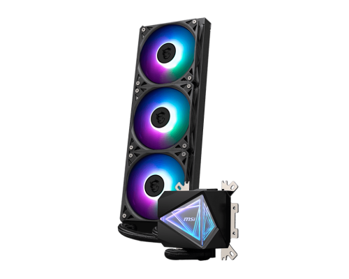 MSI MAG CORELIQUID I360 Sistema de Refrigeración Líquida Todo en Uno para PC con Ventilador de 12 cm y Referencia 306-7ZW8A11-C24 Negro