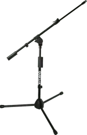 QUIKLOK Soporte Micrófono Jirafa Telescópico Microlite 300 "In-Sync" (Corta) - Negro