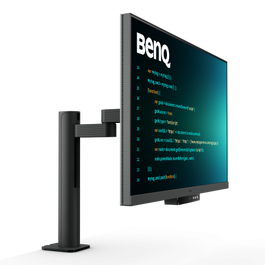 BenQ RD320UA Monitor 31" 4K UHD para Programación, USB-C, Altavoces, USB Hub, BenQ Halo Light, Brazo Flexible