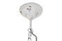 DKD Home Decor Lámpara Techo Neoclásico 37.5 x 73.5 x 37.5 cm
