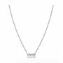 Rosefield Iggy Multi drop necklace silver JMDNS-J053