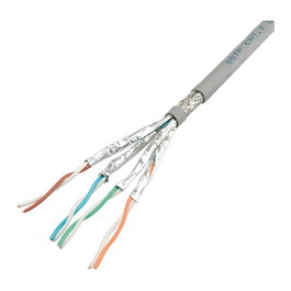VALUE Cable de red Cat.6a S/FTP 21.99.0884, 300 m, Gris
