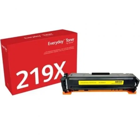 Xerox Everyday Toner Reemplaza Amarillo para HP 219X W2192X Aprox. 2500 Copias Xerox Everyday Toner Reemplaza Amarillo para HP 219X W2192X Aprox. 2500 Copias