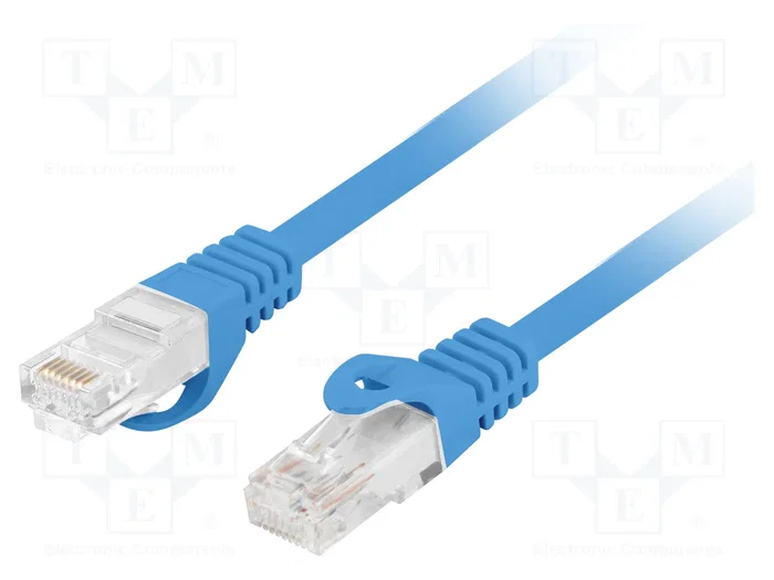 LANBERG Patch cord Cat 6 U/UTP azul 0,25m LANBERG Patch cord Cat 6 U/UTP azul 0,25m