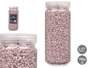 GIFTDECOR Bote de Piedra Metalizada 2-5 mm Rosa 700g