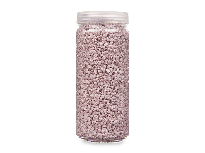 GIFTDECOR Bote de Piedra Metalizada 2-5 mm Rosa 700g GIFTDECOR Bote de Piedra Metalizada 2-5 mm Rosa 700g