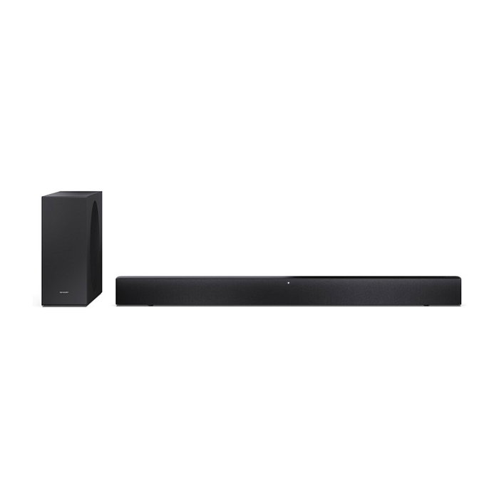 Sharp HT-SBW310 - Barra de Sonido 2.1 Canales con Subwoofer, 330W, DTS Virtual:X, Bluetooth 5.3, HDMI eARC, USB, Negro