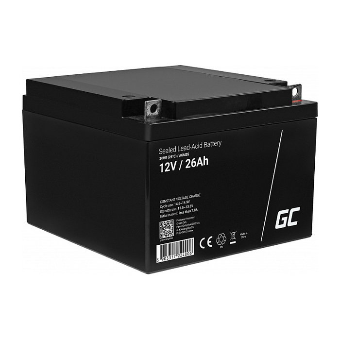 Green Cell AGM35 Batería VRLA 12V 26Ah Green Cell AGM35 Batería VRLA 12V 26Ah