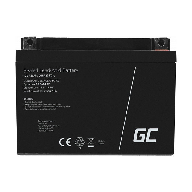 Green Cell AGM35 Batería AGM VRLA 12V 26Ah