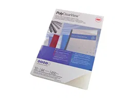 Gbc Tapas Encuadernacion Din A4 Polipropileno Polycovers Translucida 350 Micras Brillo/Mate Caja 100 Unidades