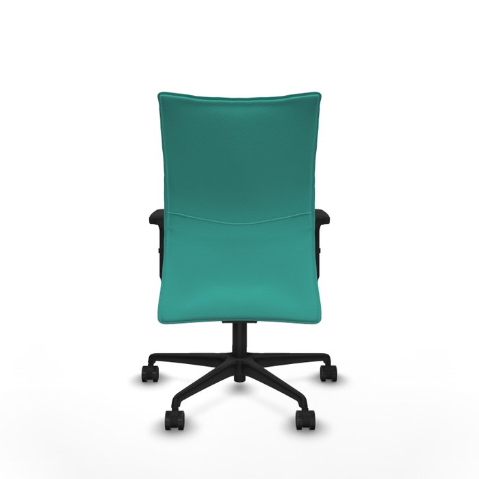 PIQUERAS Y CRESPO Silla Albacete confidente con mecanismo Sincro, Turquesa PIQUERAS Y CRESPO Silla Albacete confidente con mecanismo Sincro, Turquesa