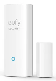 Eufy Security Sensor de Puerta/Ventana T89000D4 Inalámbrico - Detecta Apertura, Alarma 100 dB, Batería 2 Años, Color Blanco, con LED