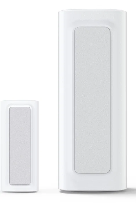 Eufy Security Sensor de Puerta/Ventana T89000D4 Inalámbrico - Detecta Apertura, Alarma 100 dB, Batería 2 Años, Color Blanco, con LED
