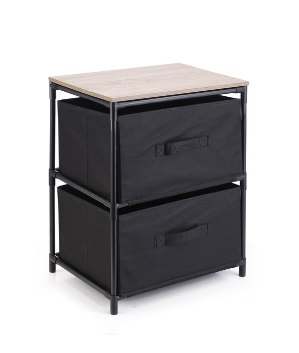 Inde Cajonera TNT/Madera 2 Cajones Confortime 40x30x47.5 cm (6 Unidades)