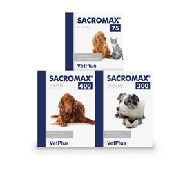 Vetplus Sacromax 75 para Perro/Gato <10kg, 30 Sobres