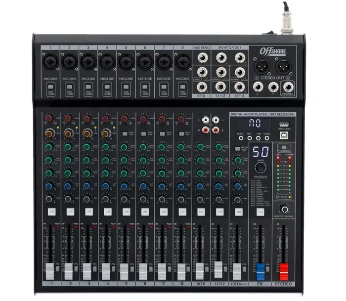 OFFSHORE MIX14 OFFSHORE FX/USB - 14 CANALES OFFSHORE MIX14 OFFSHORE FX/USB - 14 CANALES