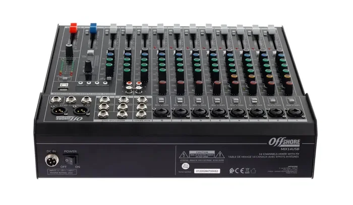 OFFSHORE MIX14 OFFSHORE FX/USB - 14 CANALES OFFSHORE MIX14 OFFSHORE FX/USB - 14 CANALES