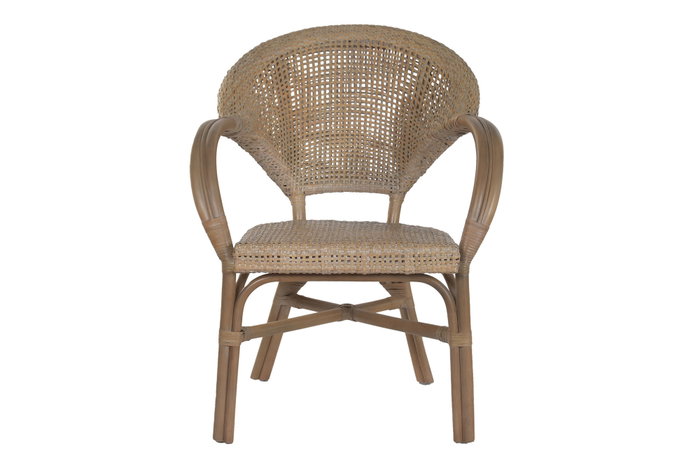 DKD Home Decor Silla de Ratán Natural DKD Home Decor Silla de Ratán Natural