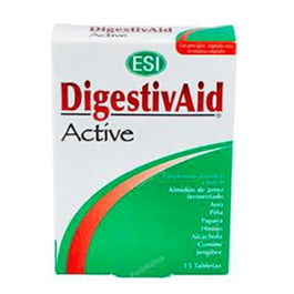TREPATDIET-ESI Digestivaid Active 15 Comp. Suplemento multi-enzimático para la digestión