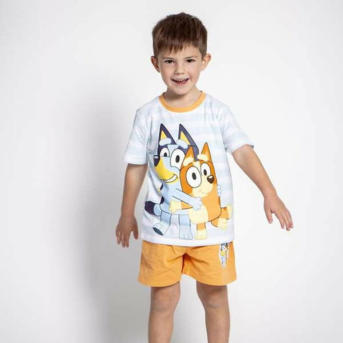 Pijama Infantil Bluey Azul claro XS