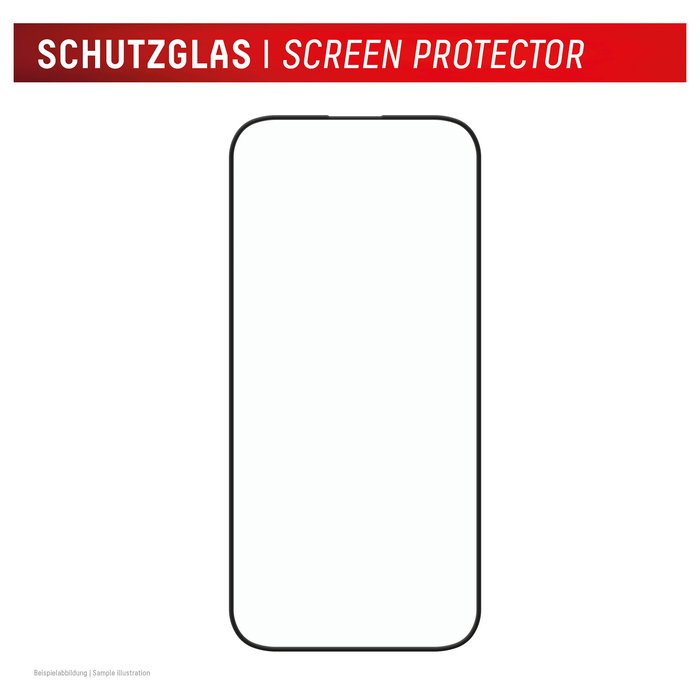 Displex Protector de Pantalla de Vidrio Templado Premium 10H con Marco Completo para iPhone 16 Pro Max, Aplicación en Seco, Anti-Huellas, 1 Unidad, 01998
