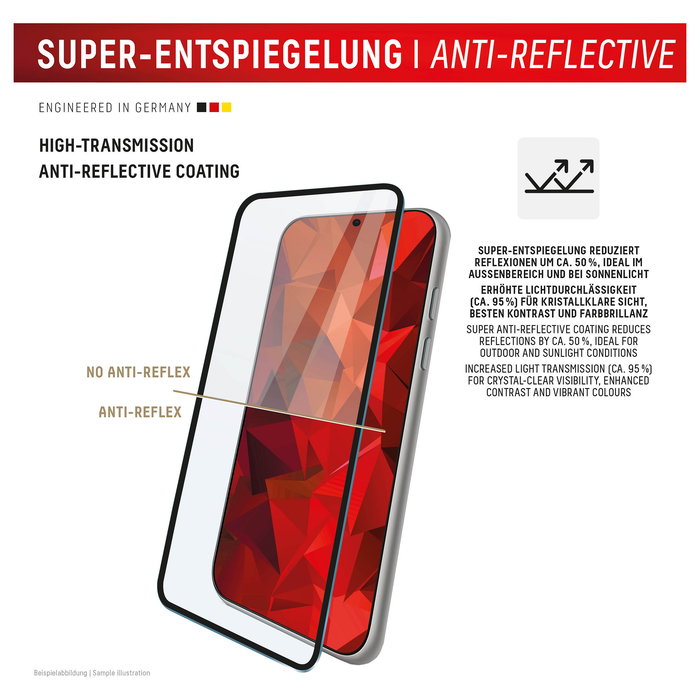 Displex Protector de Pantalla de Vidrio Templado Premium 10H con Marco Completo para iPhone 16 Pro Max, Aplicación en Seco, Anti-Huellas, 1 Unidad, 01998