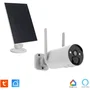 Kyf KYF1714699008759 - Cámara de Seguridad Recargable de 4MP con Panel Solar para Kit de Pantalla de 7", Grabación Ultra HD
