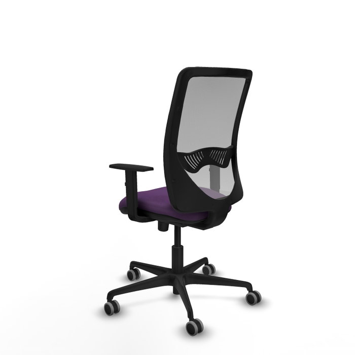 PIQUERAS Y CRESPO Silla de oficina Zulema con mecanismo Sincro, Morado y Gris PIQUERAS Y CRESPO Silla de oficina Zulema con mecanismo Sincro, Morado y Gris