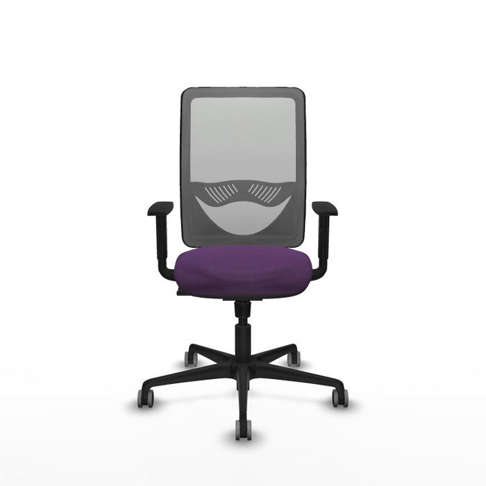 PIQUERAS Y CRESPO Silla de oficina Zulema con mecanismo Sincro, Morado y Gris PIQUERAS Y CRESPO Silla de oficina Zulema con mecanismo Sincro, Morado y Gris